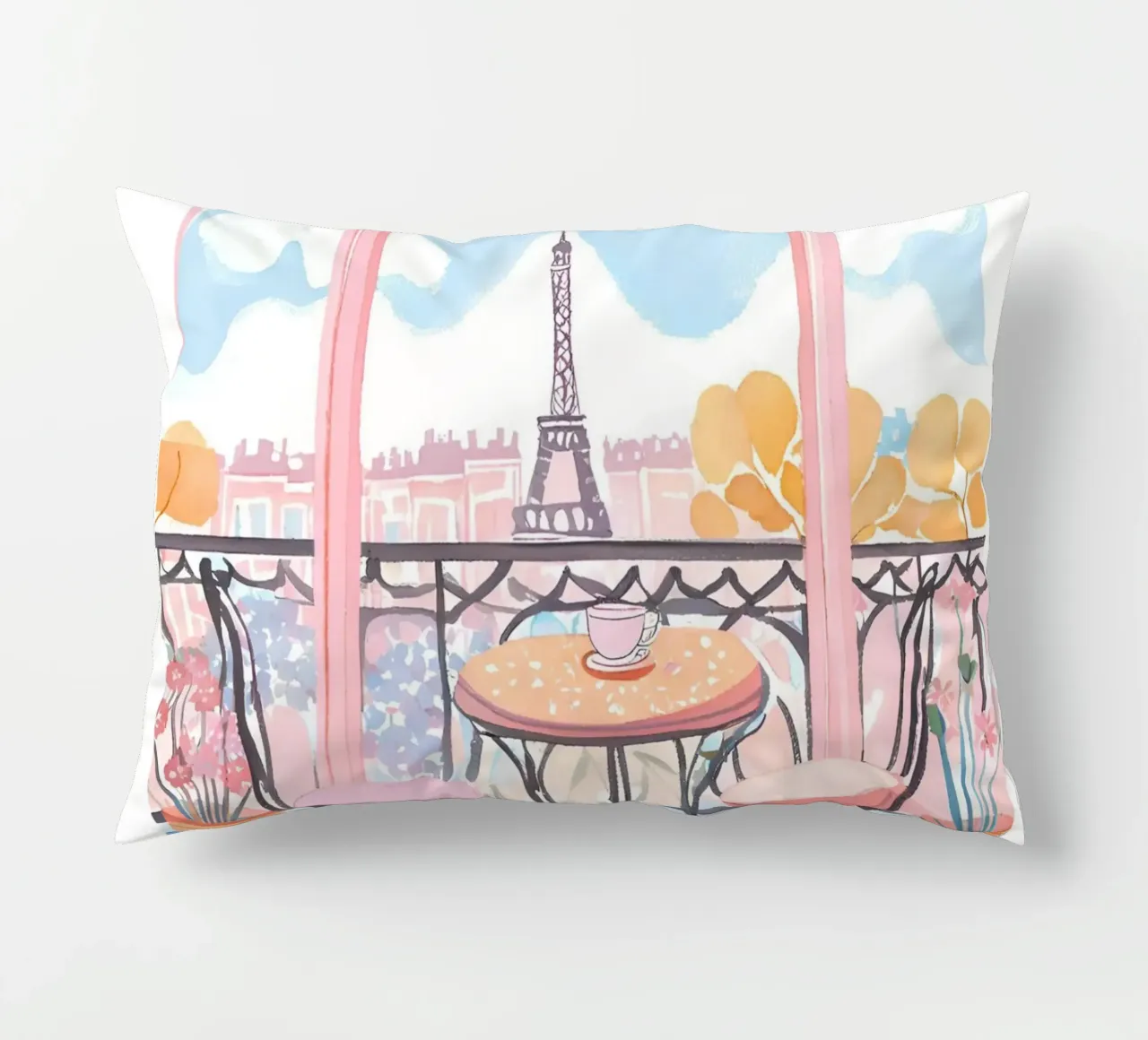 Parigi La Vie Est Belle cuscino da Bella Studio