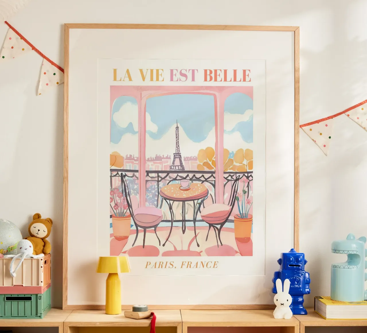 Parigi La Vie Est Belle carta hahnemühle da Bella Studio
