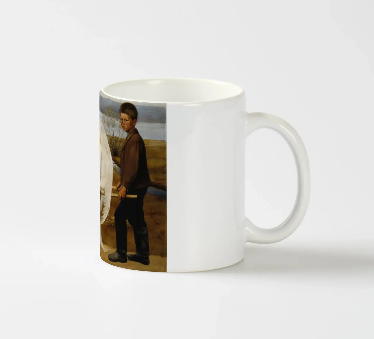 L'angelo ferito - Hugo Simberg tazza in ceramica da Timeless Artworks
