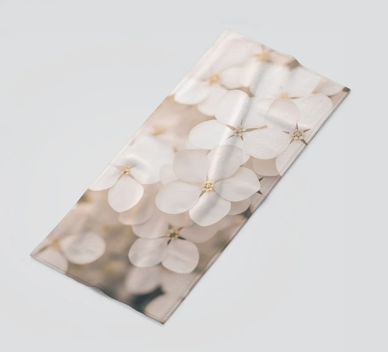 Florale Boho Harmonie beach towel by Carinaprint