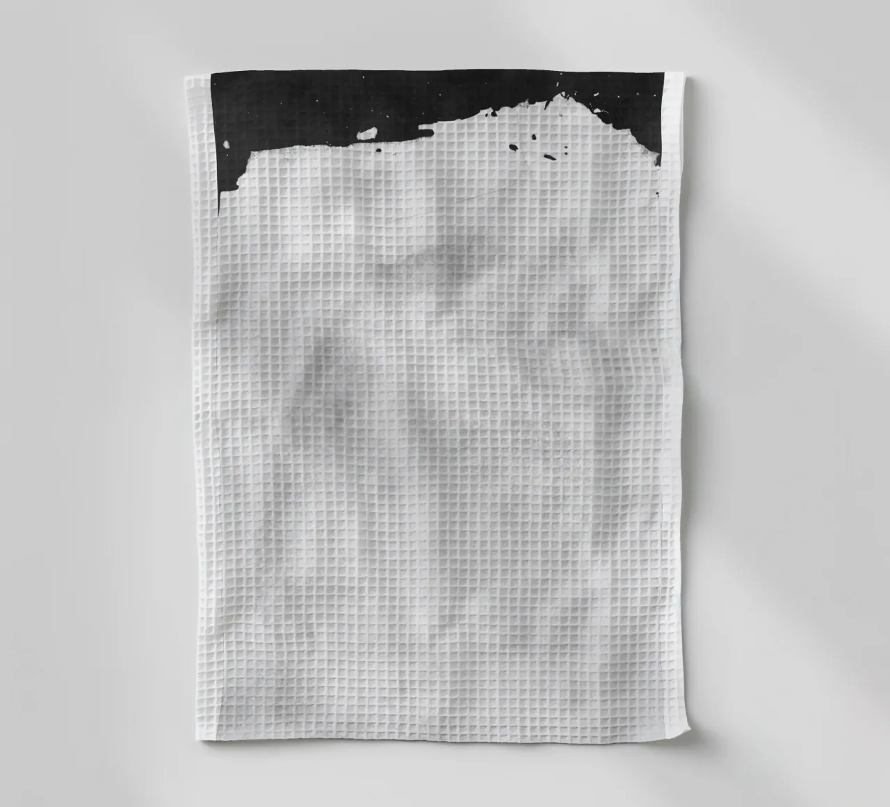 Paesaggio minimale in bianco e nero 01 canovaccio da cucina da amini54