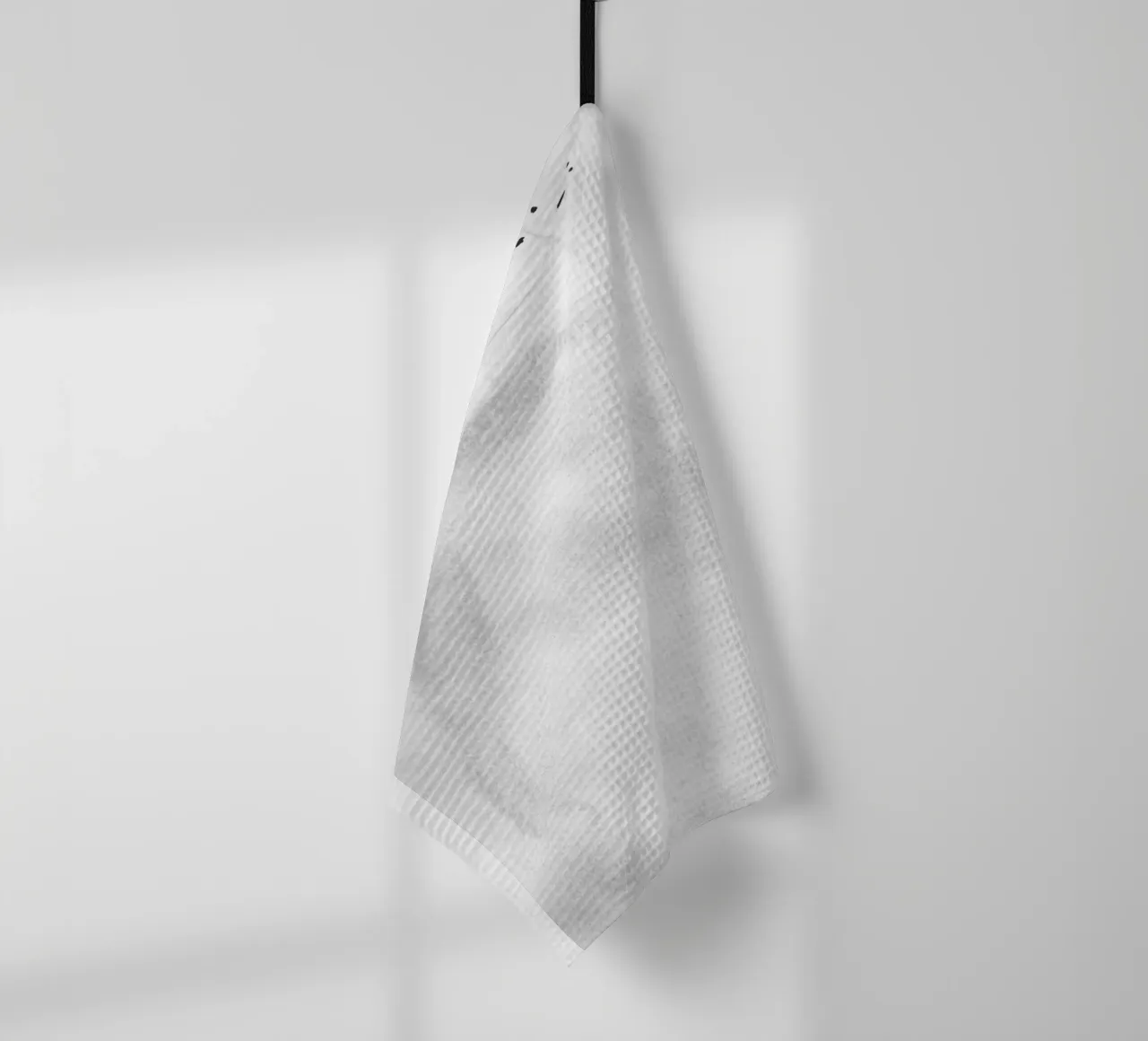 Paesaggio minimale in bianco e nero 01 canovaccio da cucina da amini54