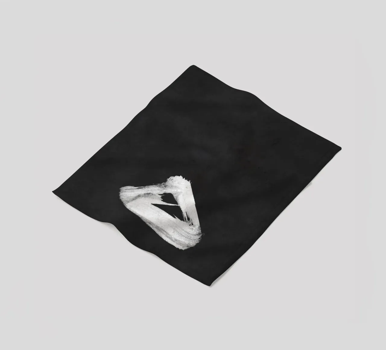Paesaggio minimale in bianco e nero 02 coperta in pile da amini54