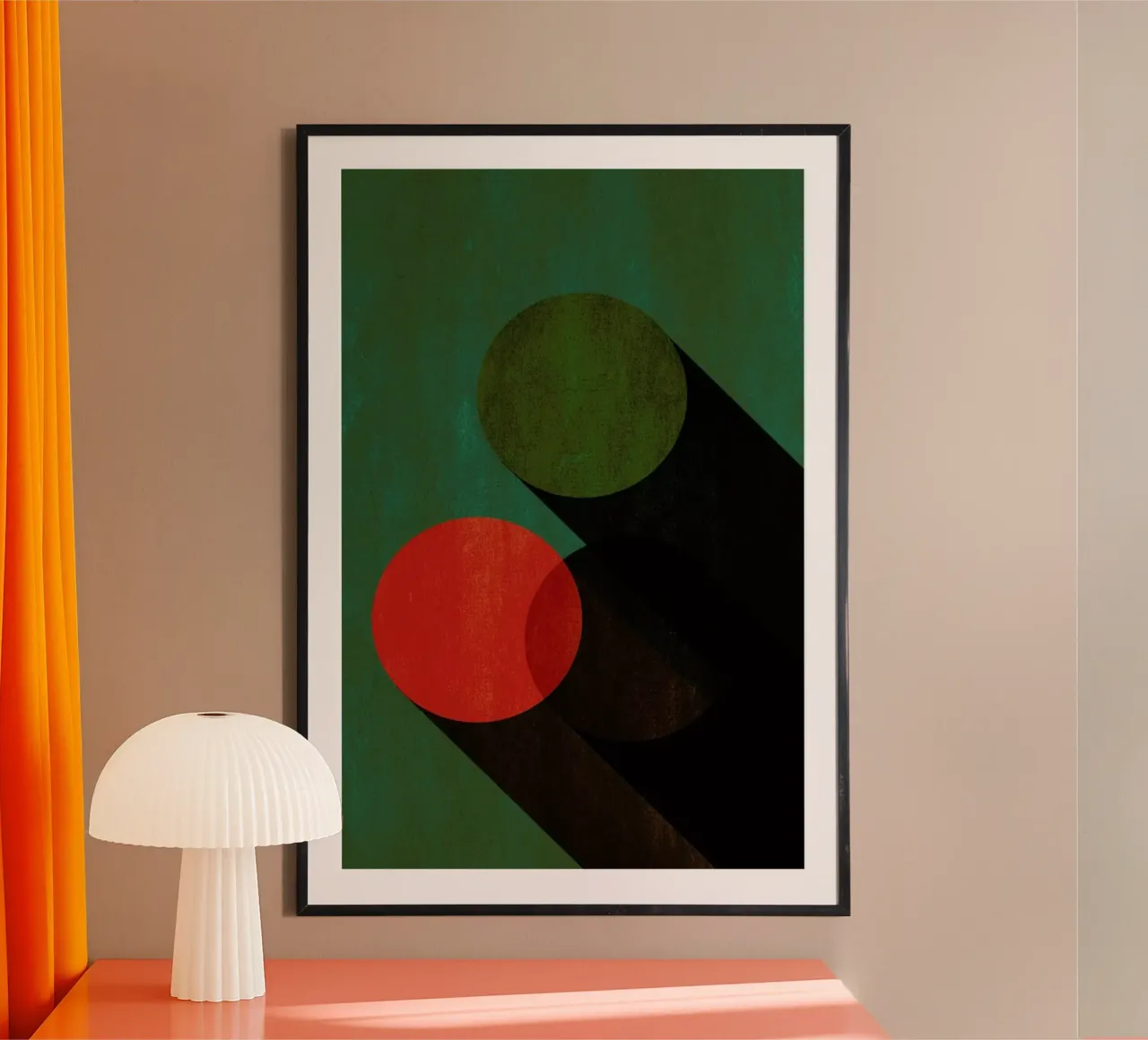 Dreier poster con telaio in plastica da Kubistika
