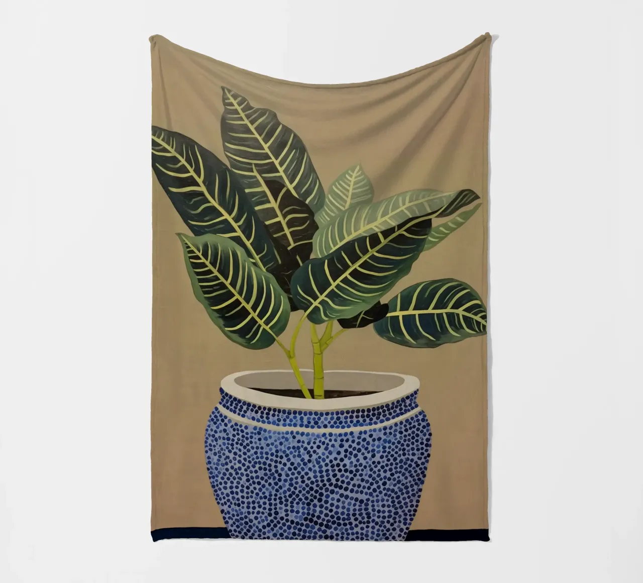 Vaso di fiori coperta in pile da Carinaprint