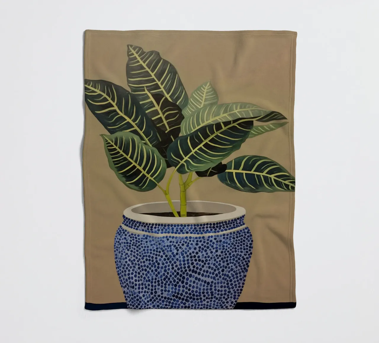 Vaso di fiori coperta in pile da Carinaprint