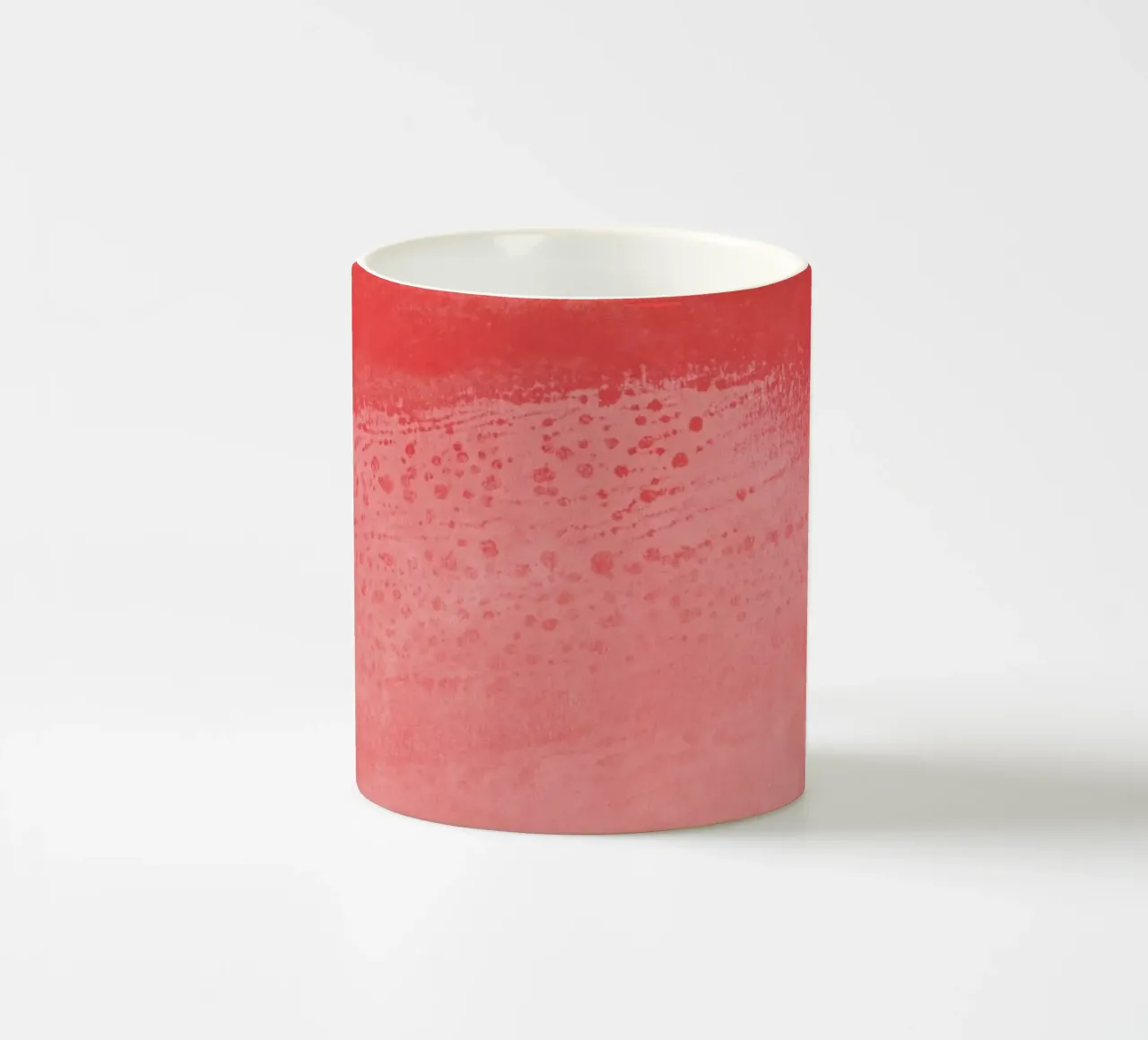 Paesaggio minimale rosa 02 tazza in ceramica da amini54