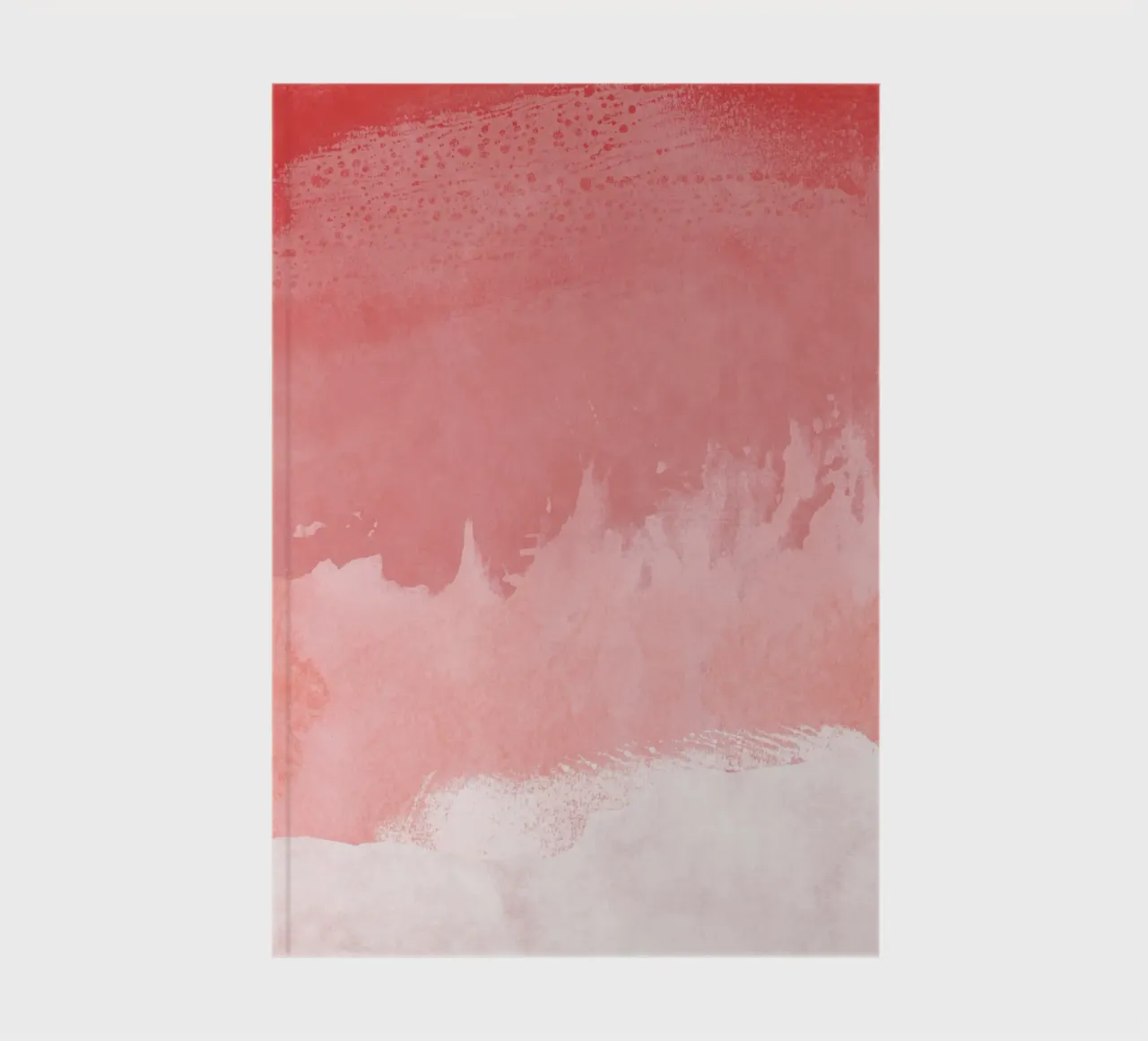 Minimal Landscape Pink 02 notebook by amini54