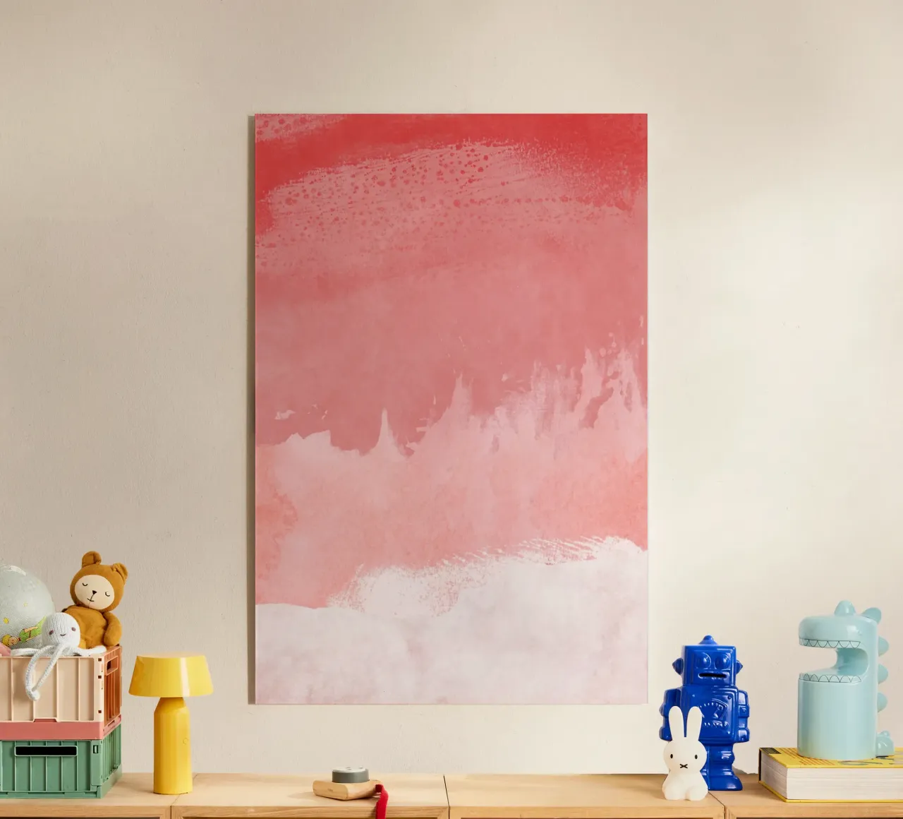 Paesaggio minimale rosa 02 plexiglass da amini54