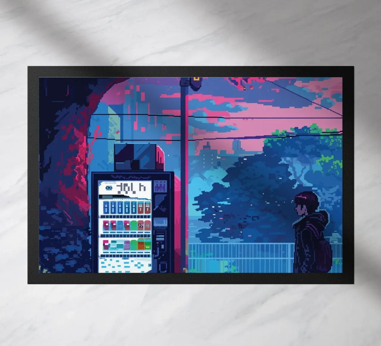 Distributore automatico di luci al neon zerbino da Dreamyart