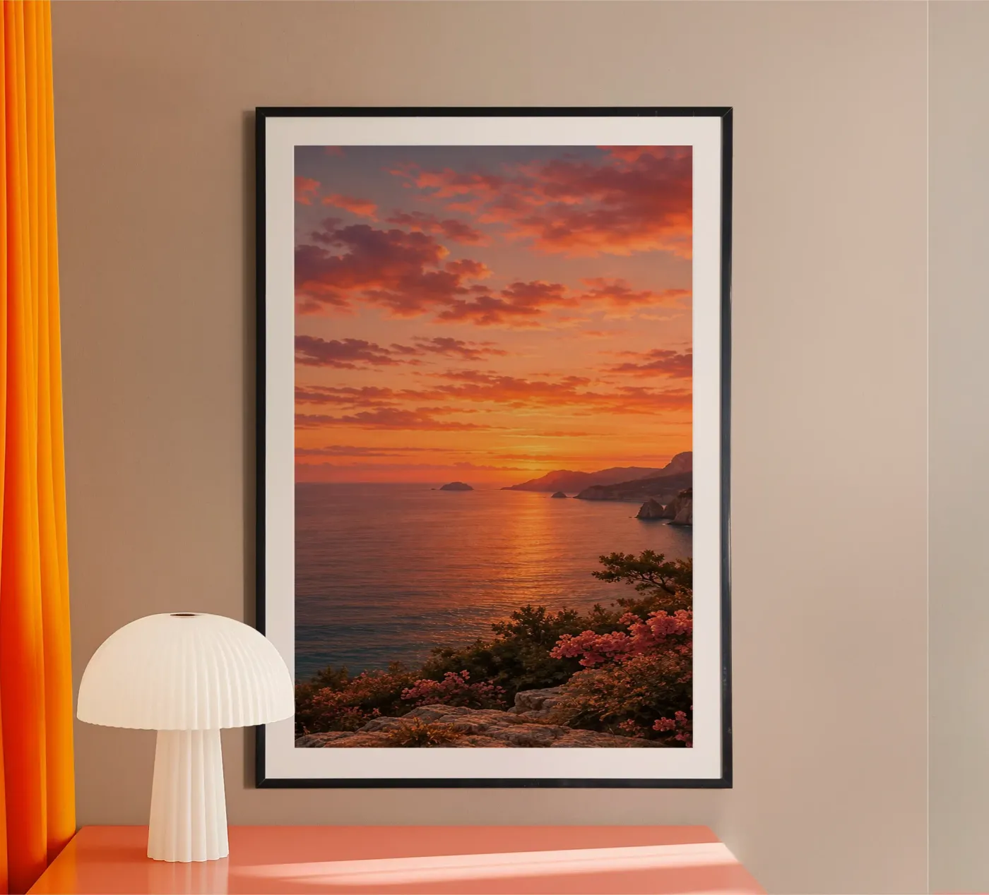 Sunset Poster von Linsi