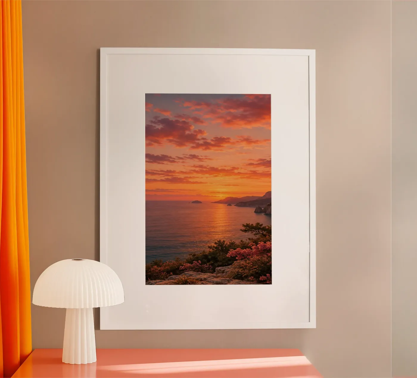 Sunset Poster von Linsi