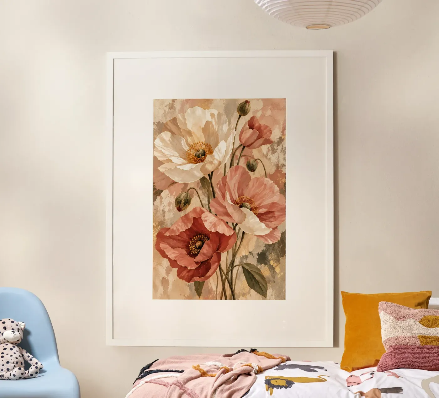 sanfter Mohn poster by Linsi