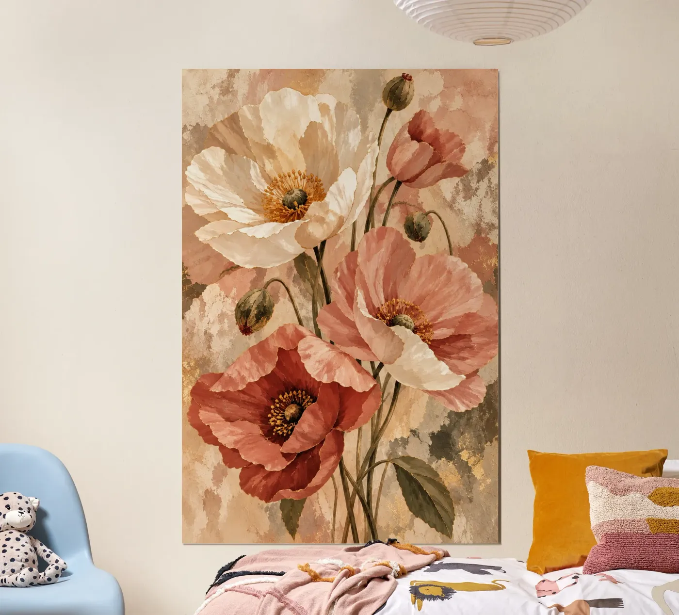 sanfter Mohn poster by Linsi
