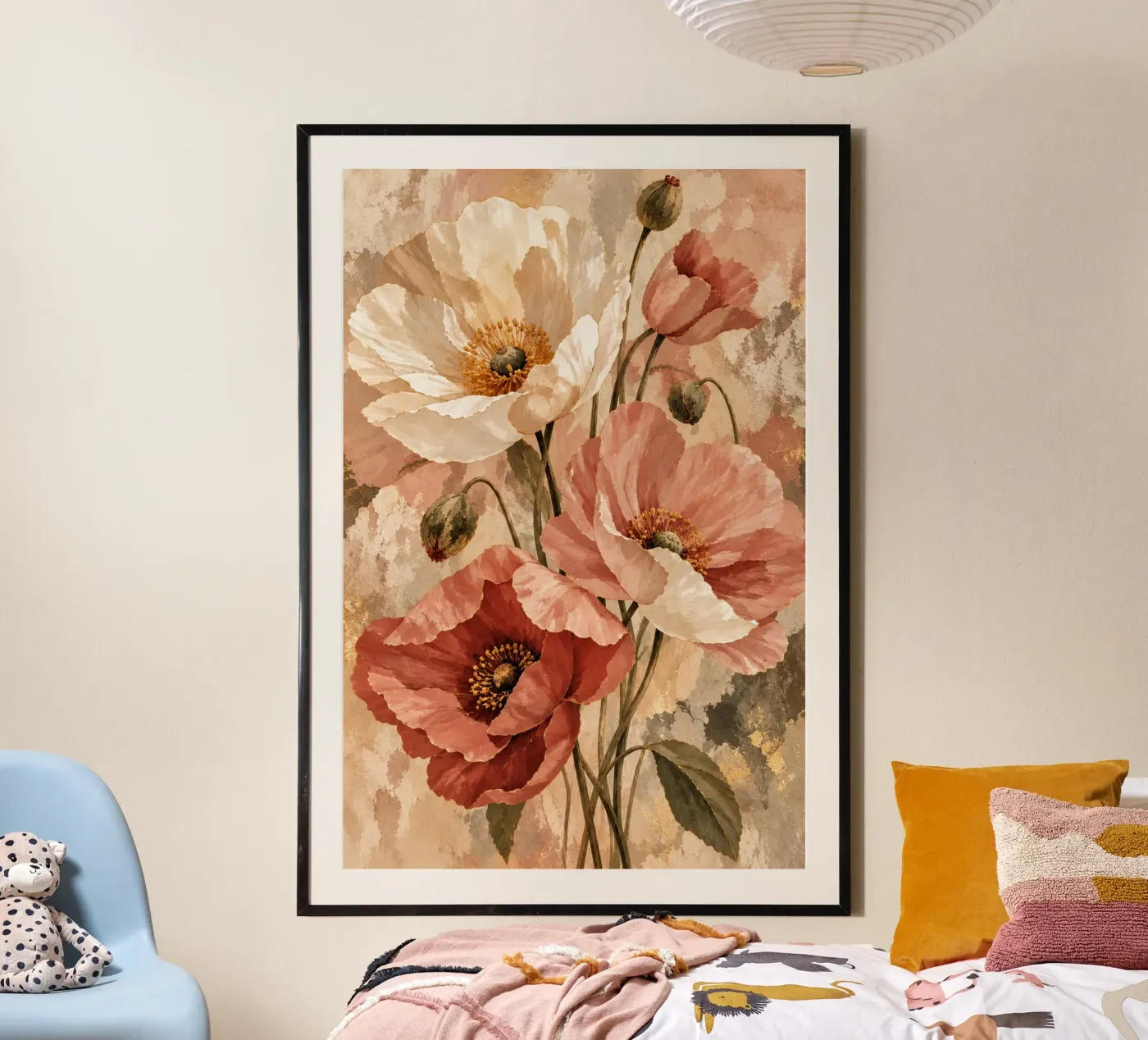 sanfter Mohn poster by Linsi
