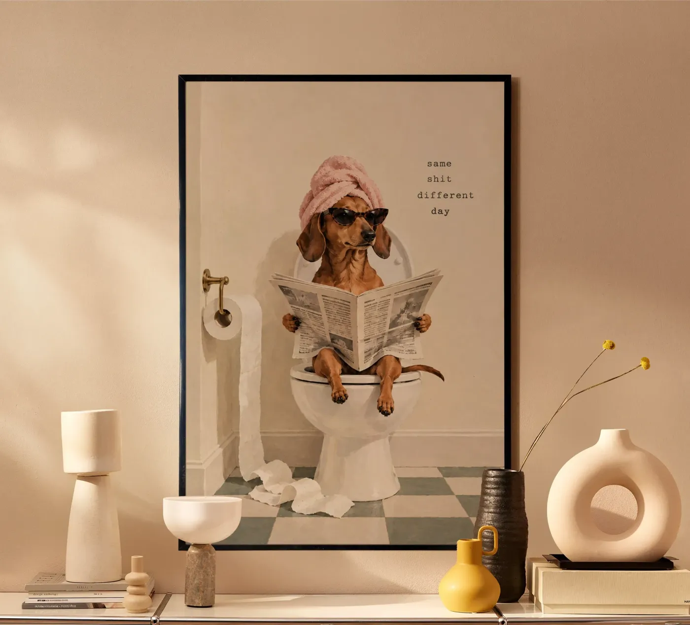 same shit Poster von Linsi