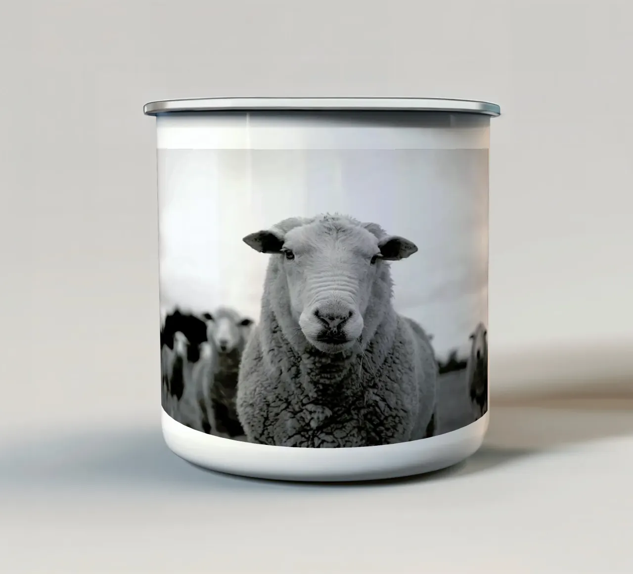 The Sheep tazza in smalto da Studio One