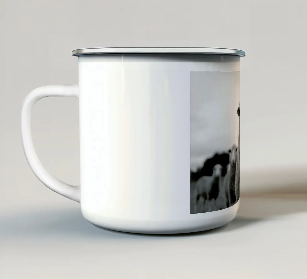 The Sheep tazza in smalto da Studio One