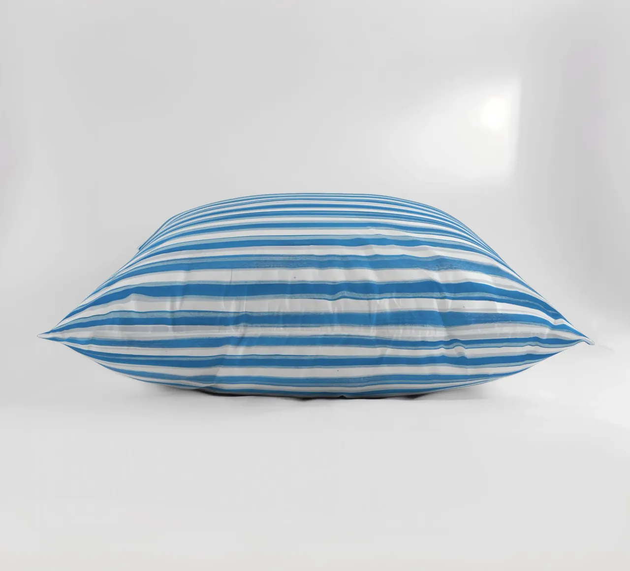 Linee astratte blu e bianche 03 cuscino da amini54