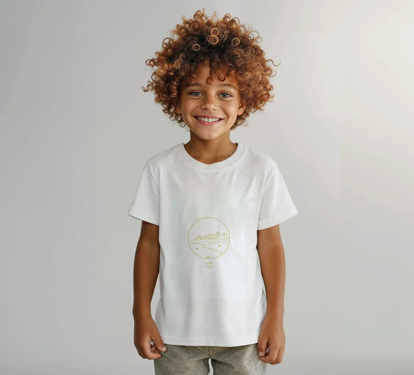 Winterfell t-shirt bambini da Dean Smith