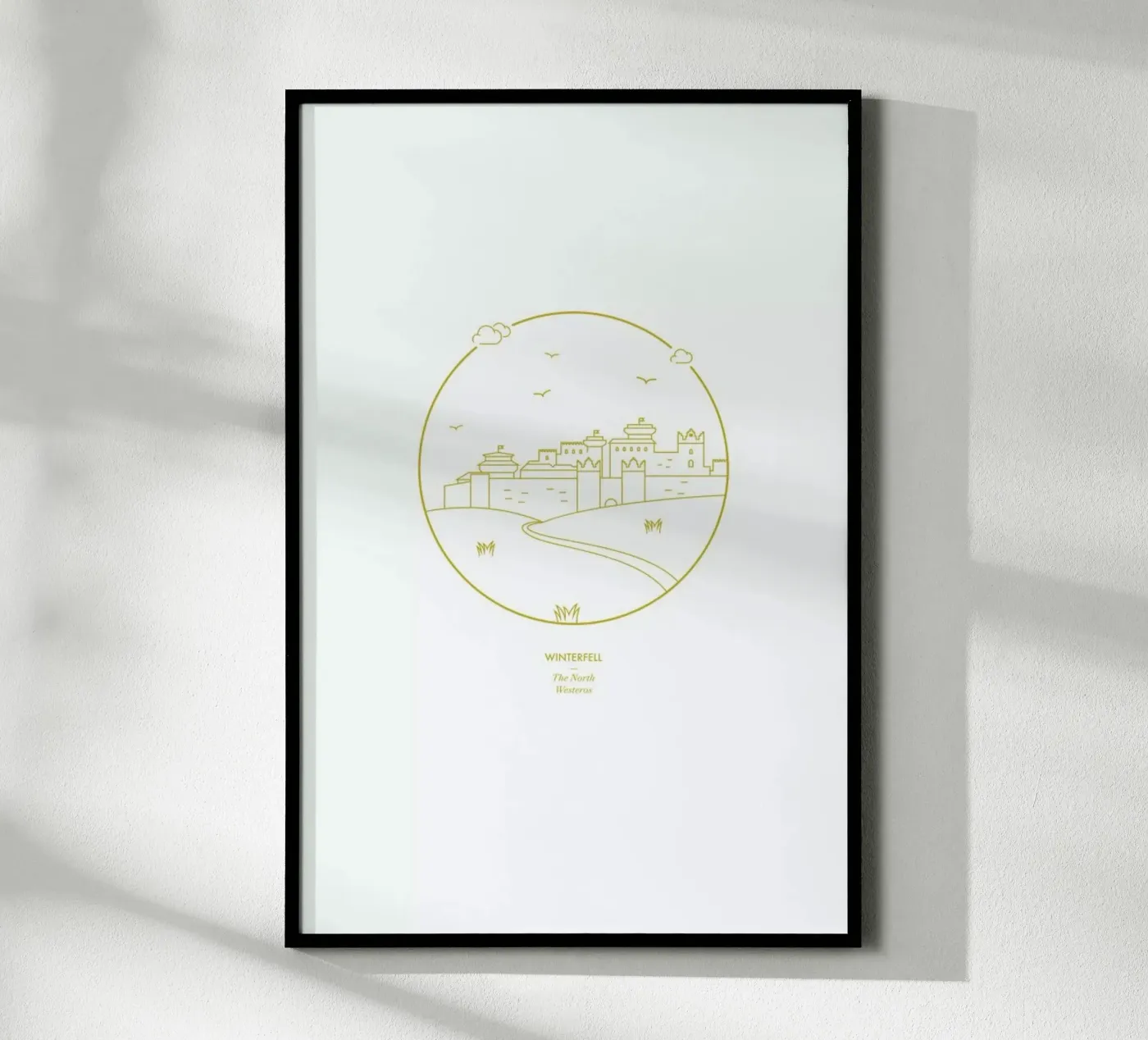 Winterfell Poster von Dean Smith