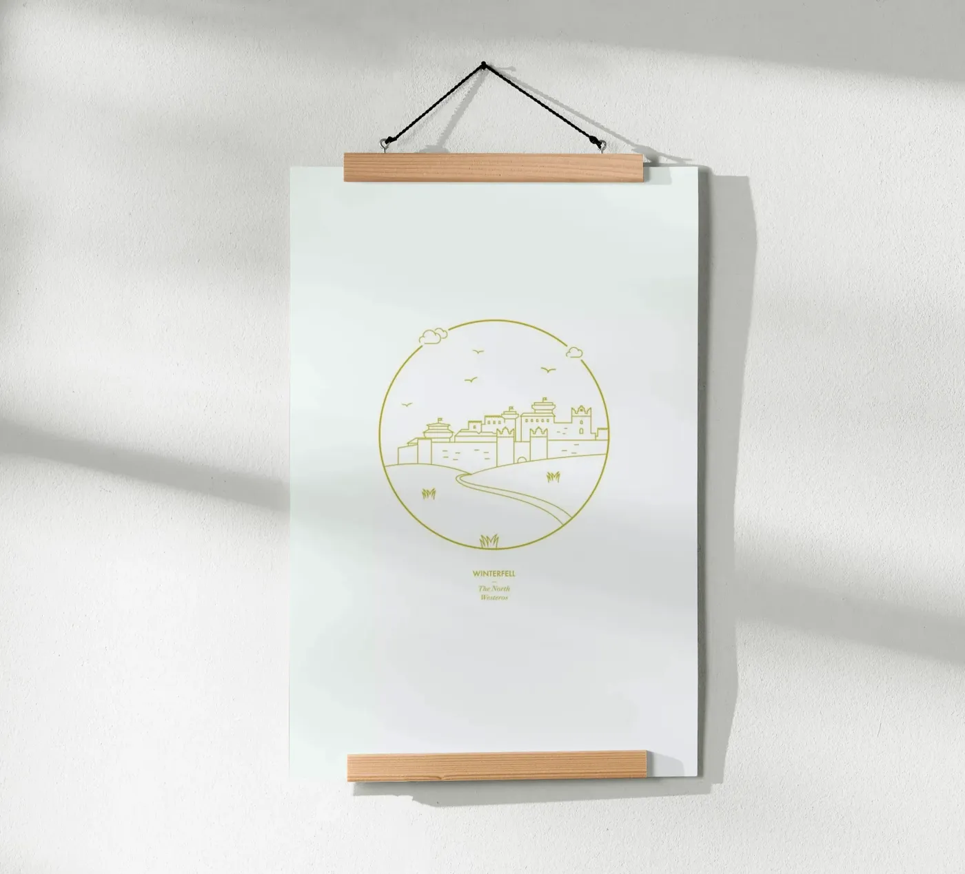 Winterfell poster da Dean Smith