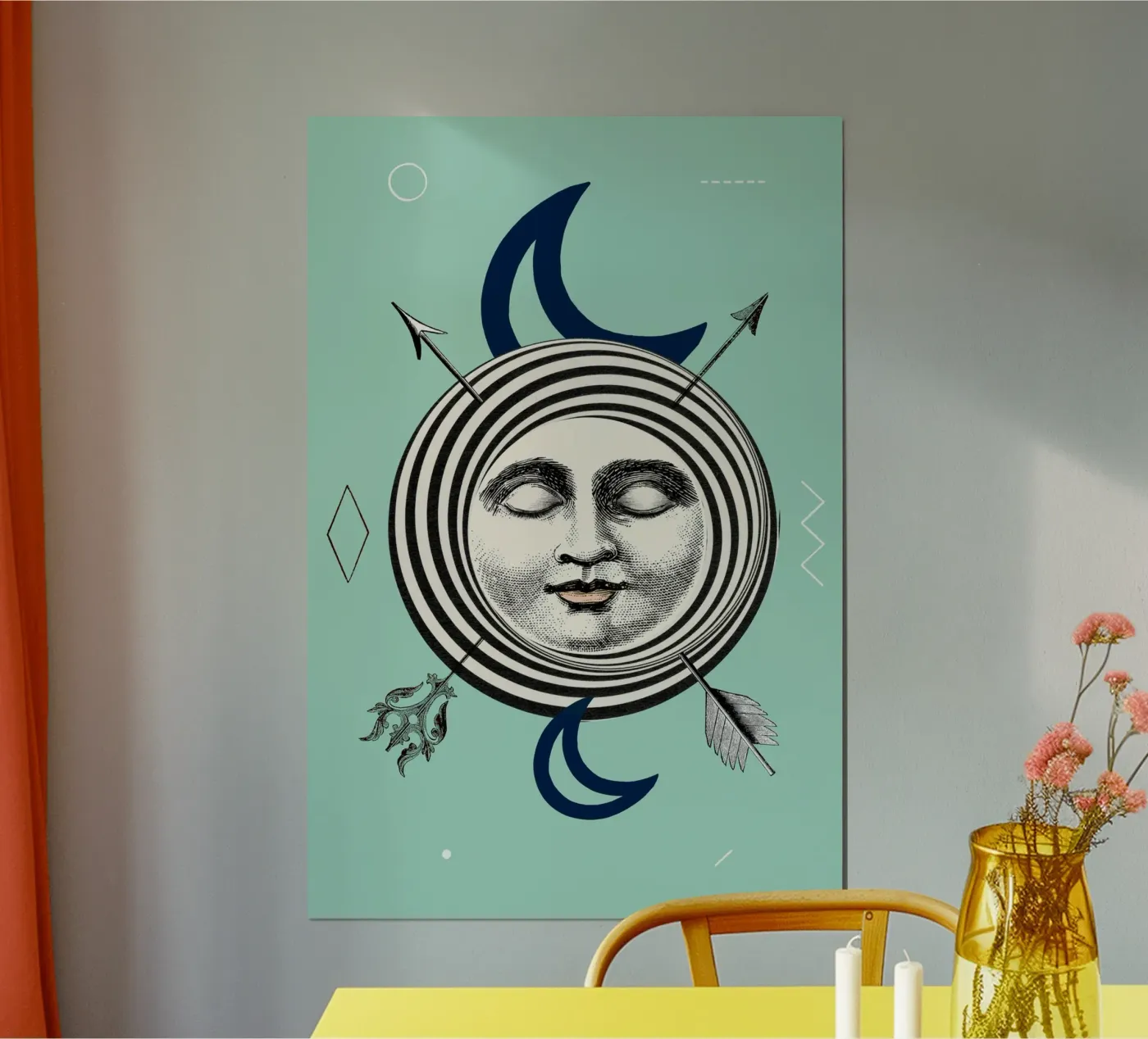 Like Moon poster by Kolorama
