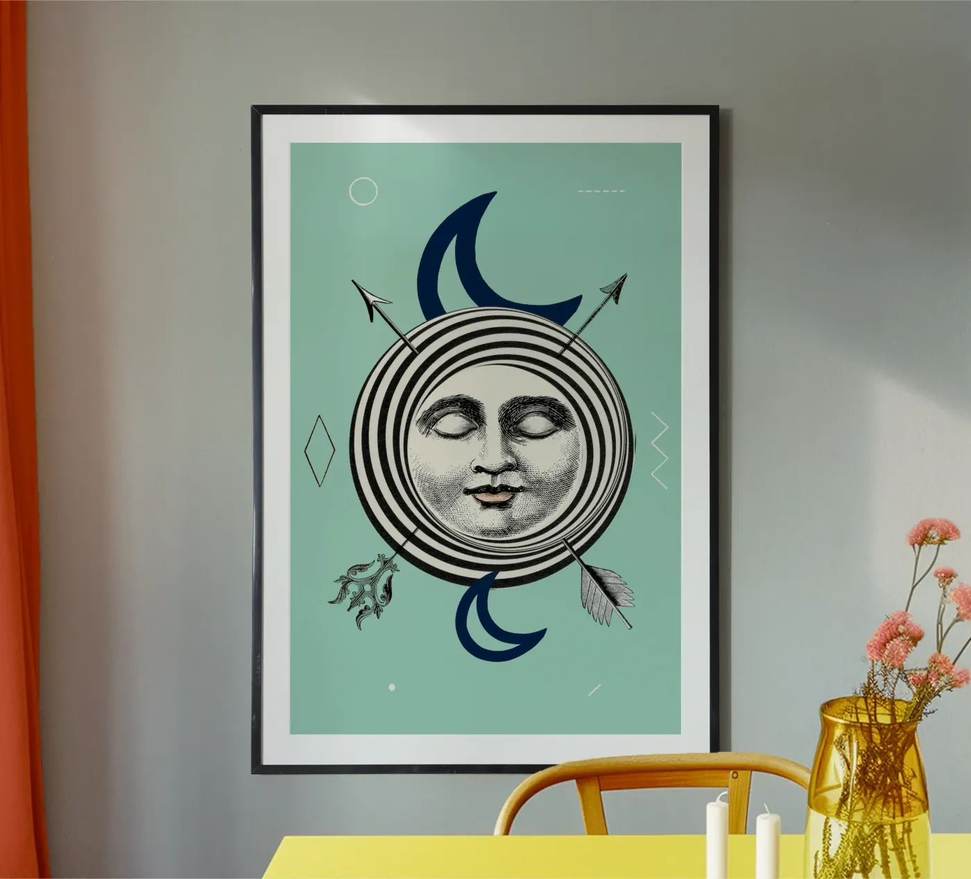 Like Moon poster by Kolorama