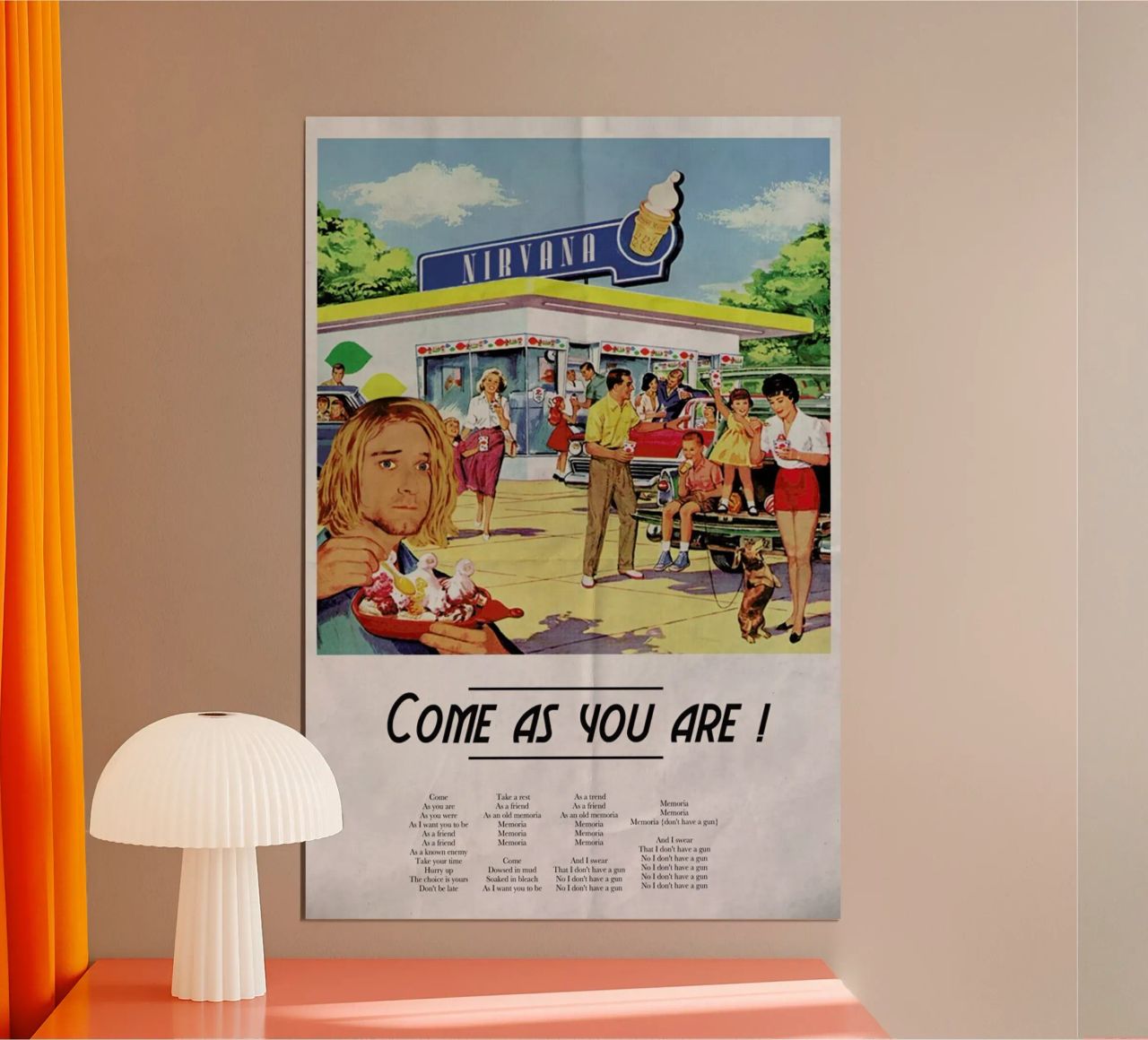 Come As You Are Poster von Ads Libitum