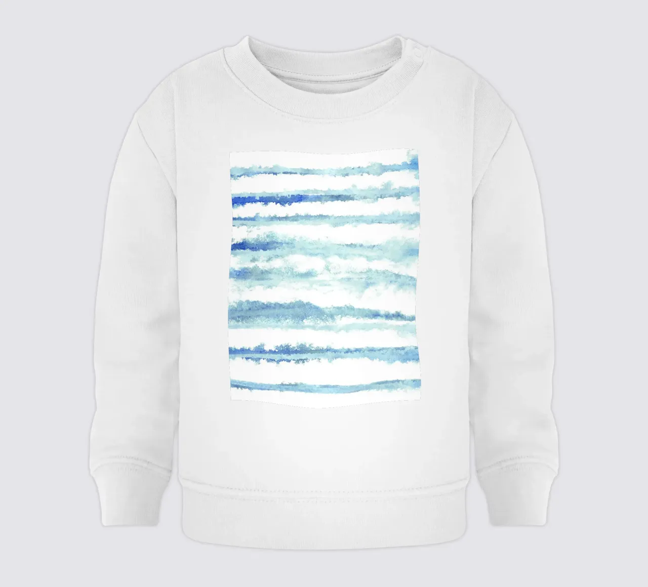 Linee astratte blu e bianche 08 felpa neonato da amini54