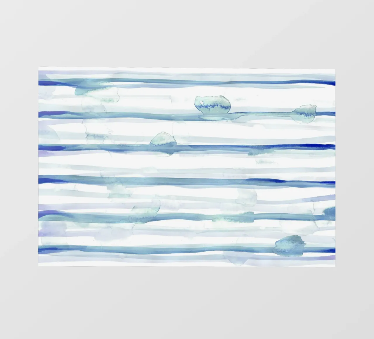 Linee astratte blu e bianche 10 telo in pvc da amini54