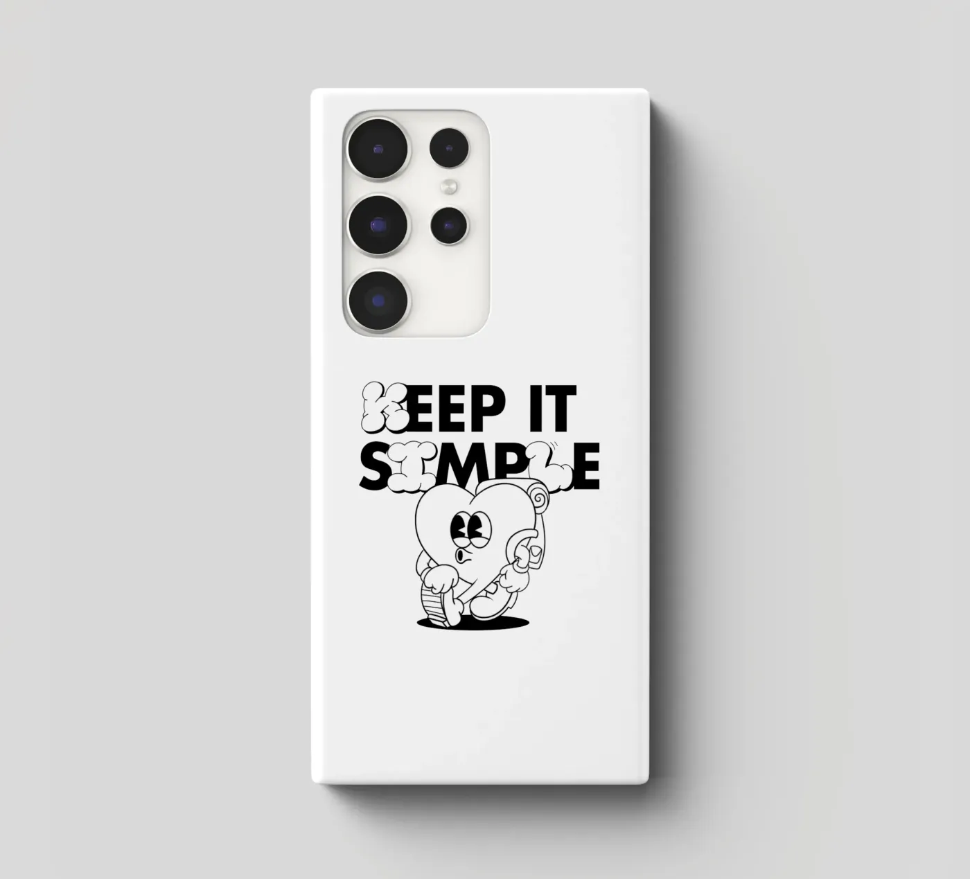 KEEP IT SIMPLE coque samsung de SMRT STUDIO