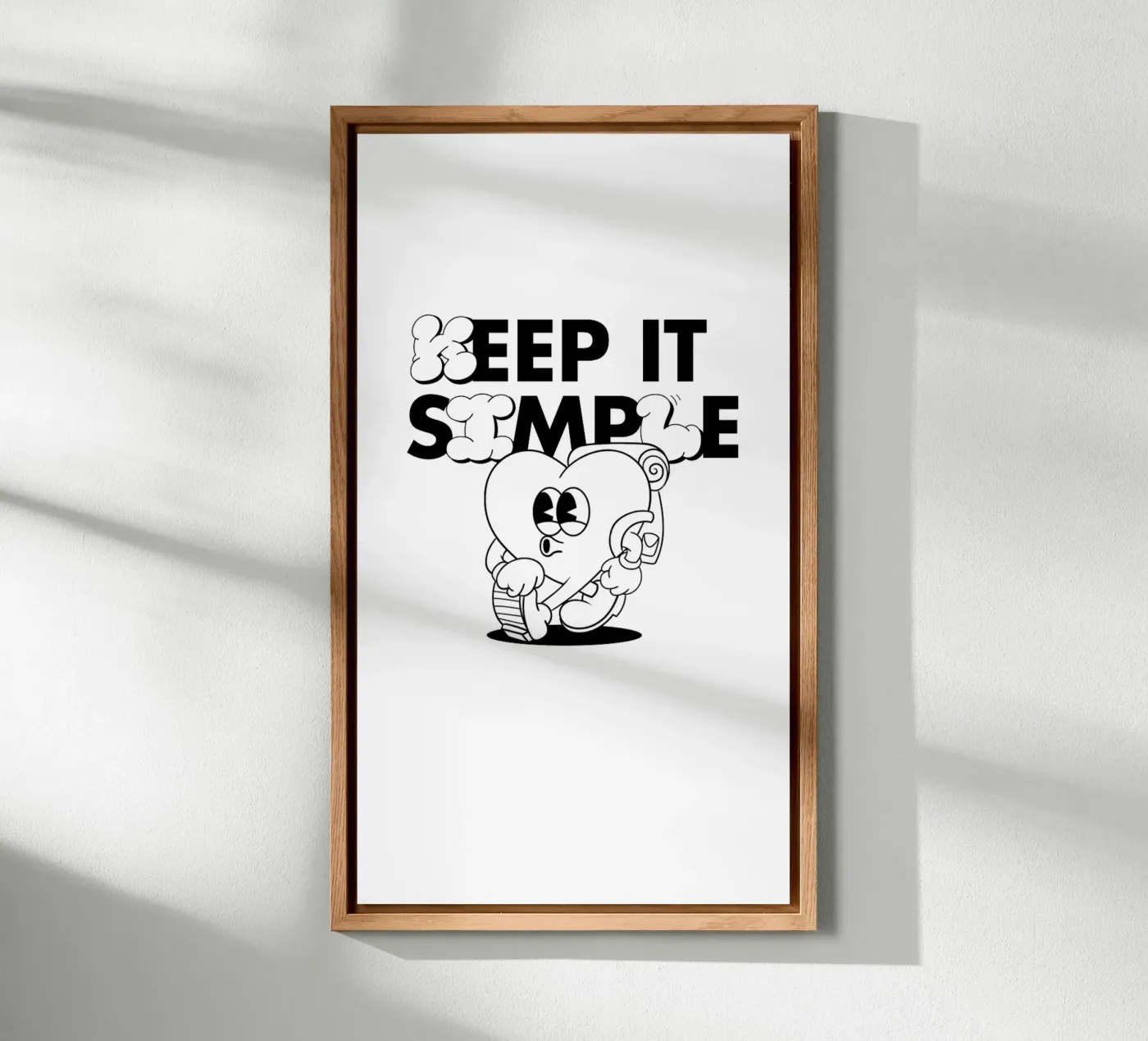 KEEP IT SIMPLE forex plate by SMRT STUDIO