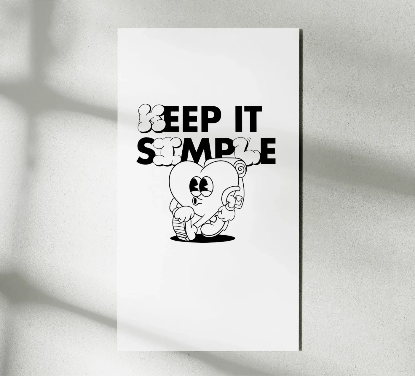 KEEP IT SIMPLE forex plate by SMRT STUDIO
