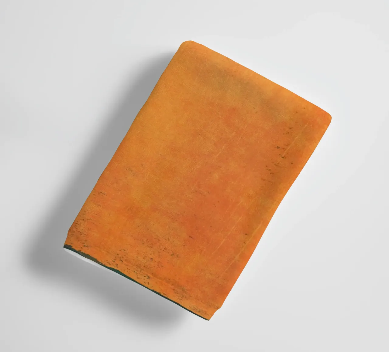 Minimal Orange Abstract Colorfield 01 asciugamano da bagno da amini54