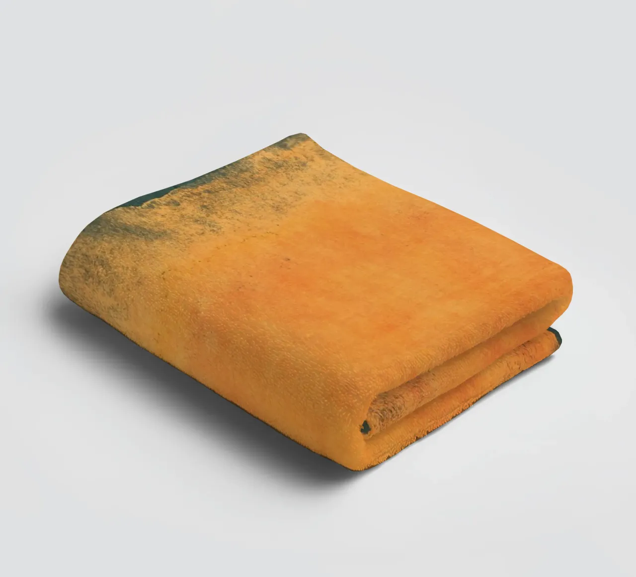 Minimal Orange Abstract Colorfield 01 asciugamano da bagno da amini54