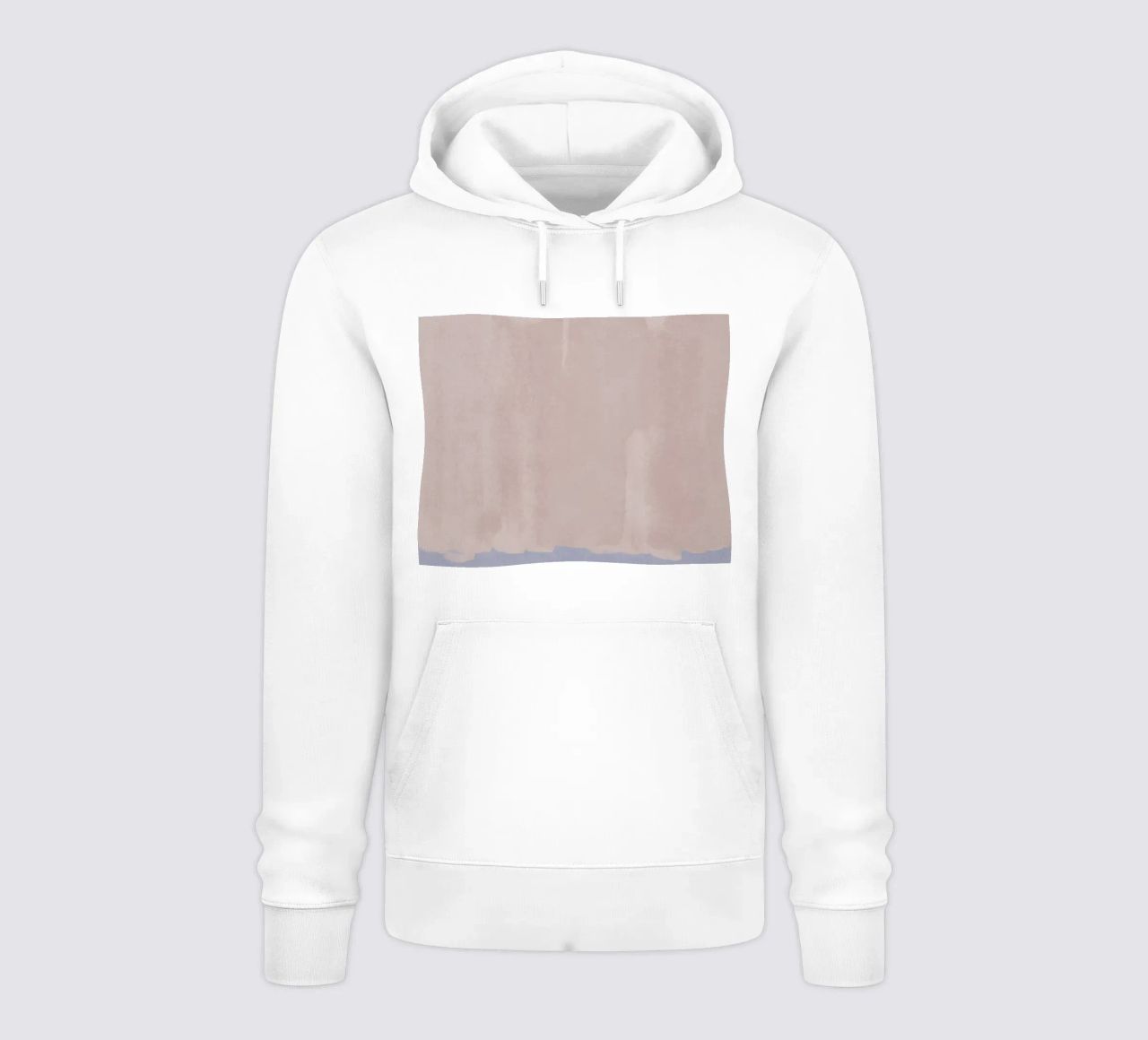 Minimal Abstract Pink Colorfield 01 felpa con cappuccio da amini54