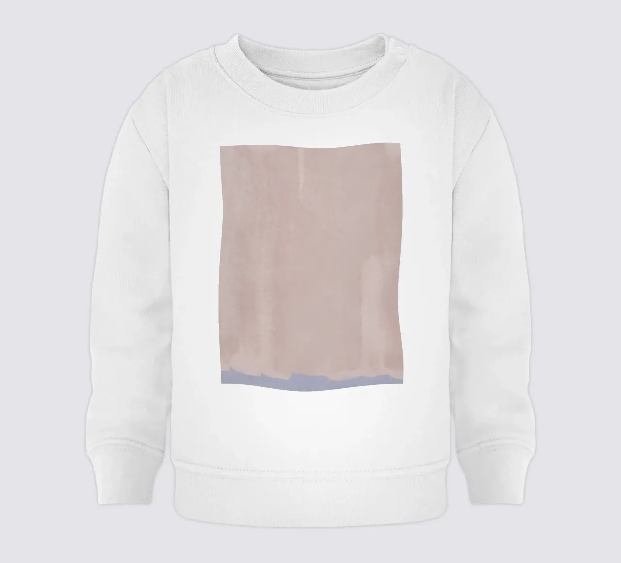 Minimal Abstract Pink Colorfield 01 felpa neonato da amini54