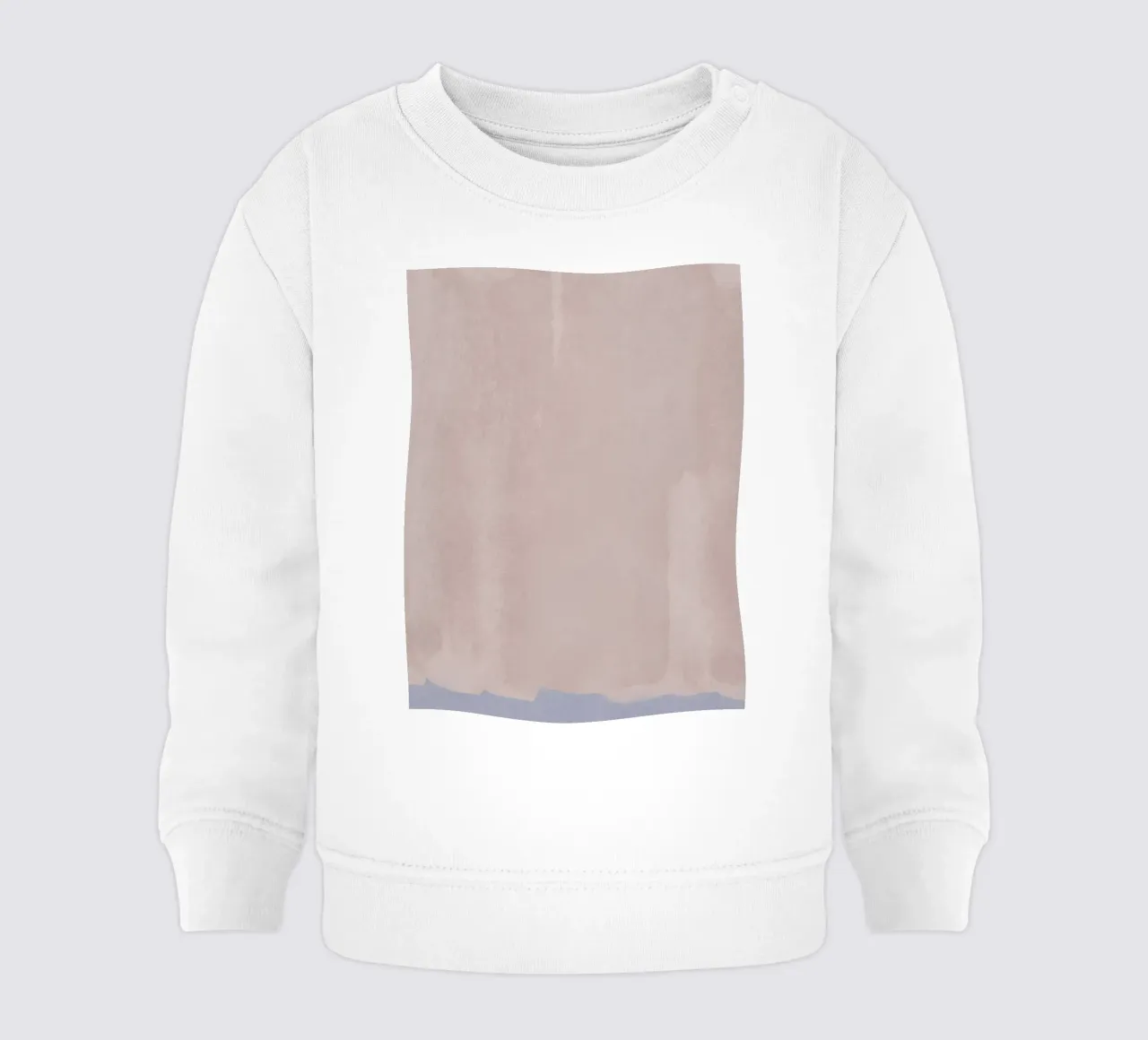 Champ de couleurs minimal abstrait rose 01 sweat pour bébé de amini54