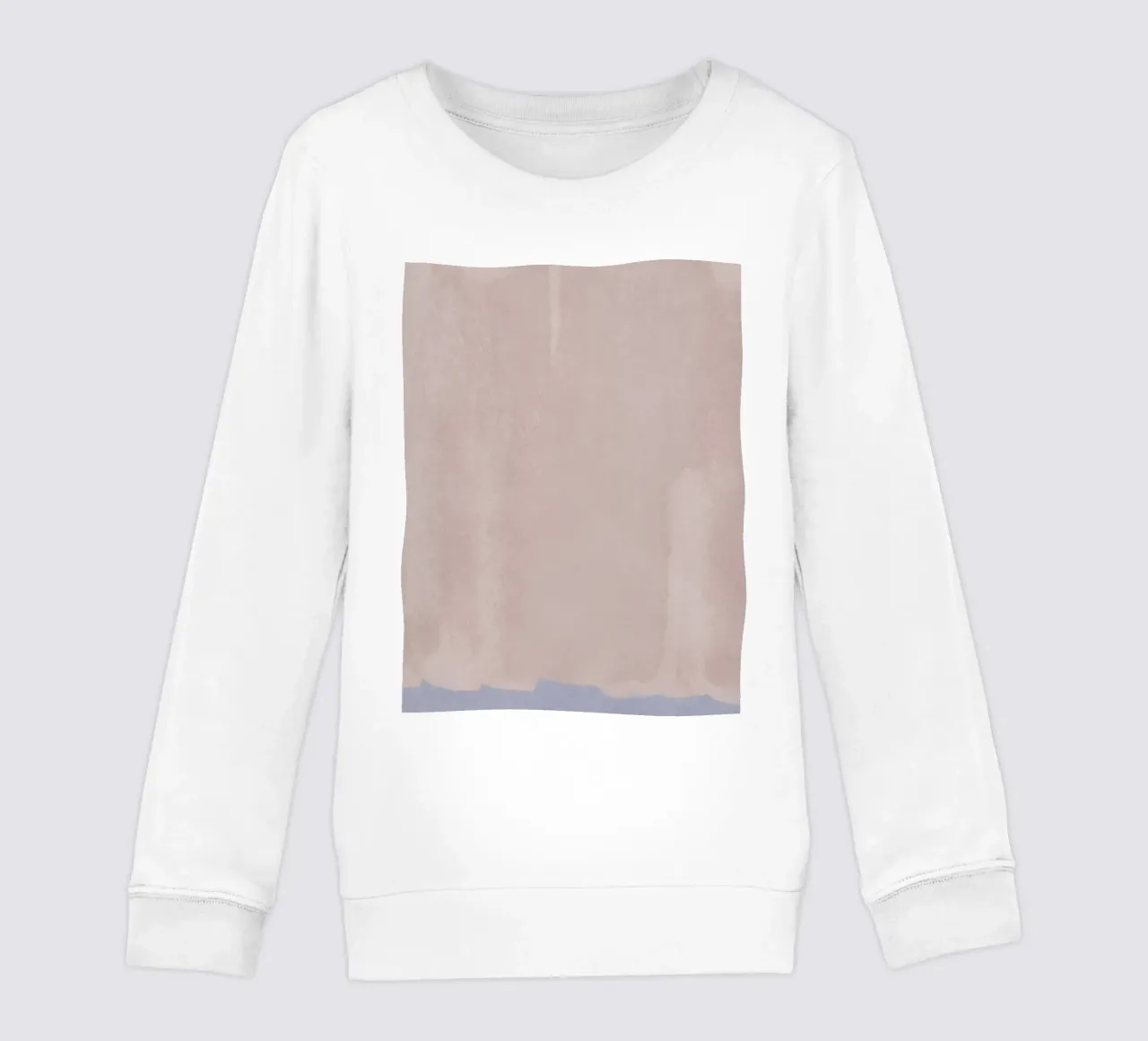 Minimal Abstract Pink Colorfield 01 kids sweatshirt by amini54