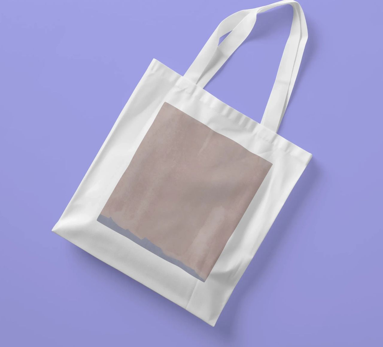 Minimal Abstract Pink Colorfield 01 borsa in juta da amini54