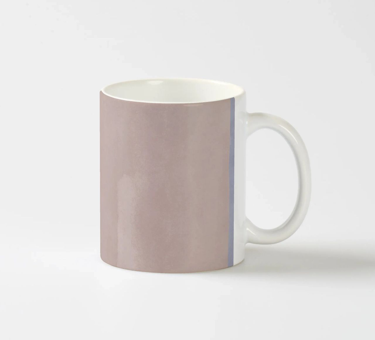 Minimal Abstract Pink Colorfield 01 tazza in ceramica da amini54