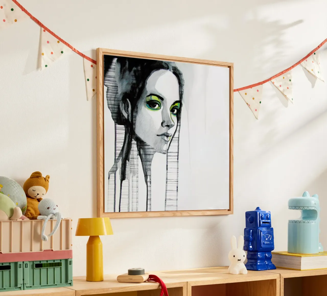 Green Eyes plexiglass da Rebekka