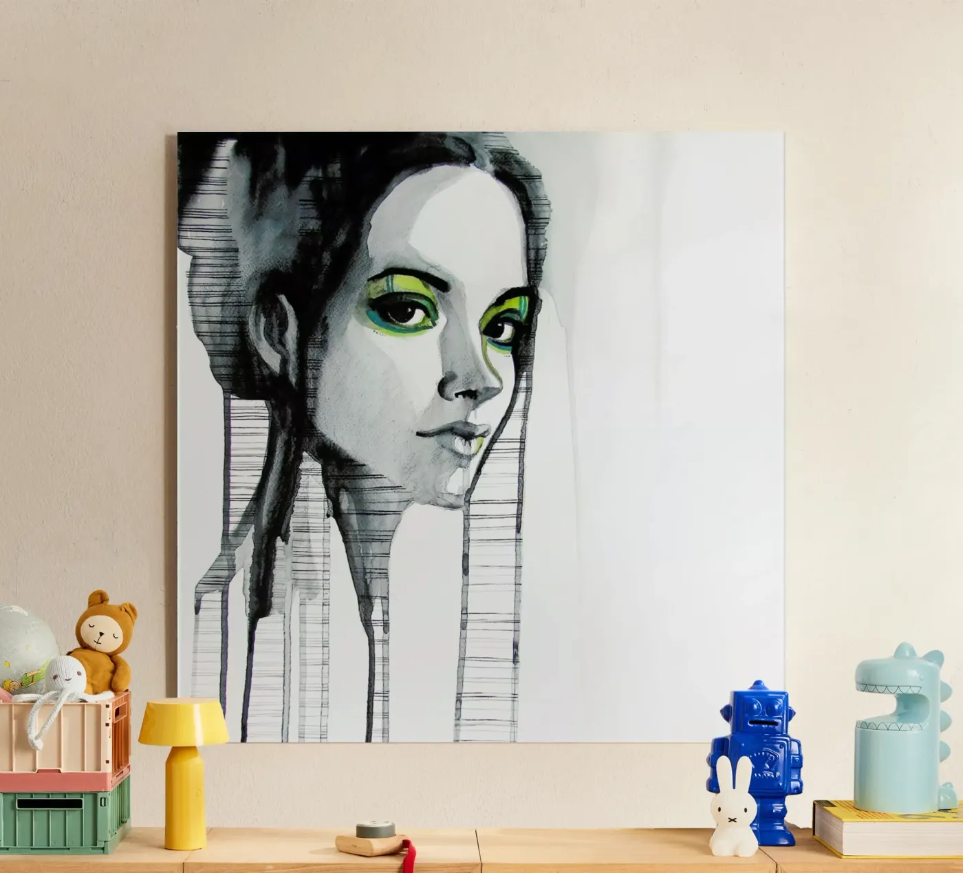 Green Eyes plexiglass da Rebekka