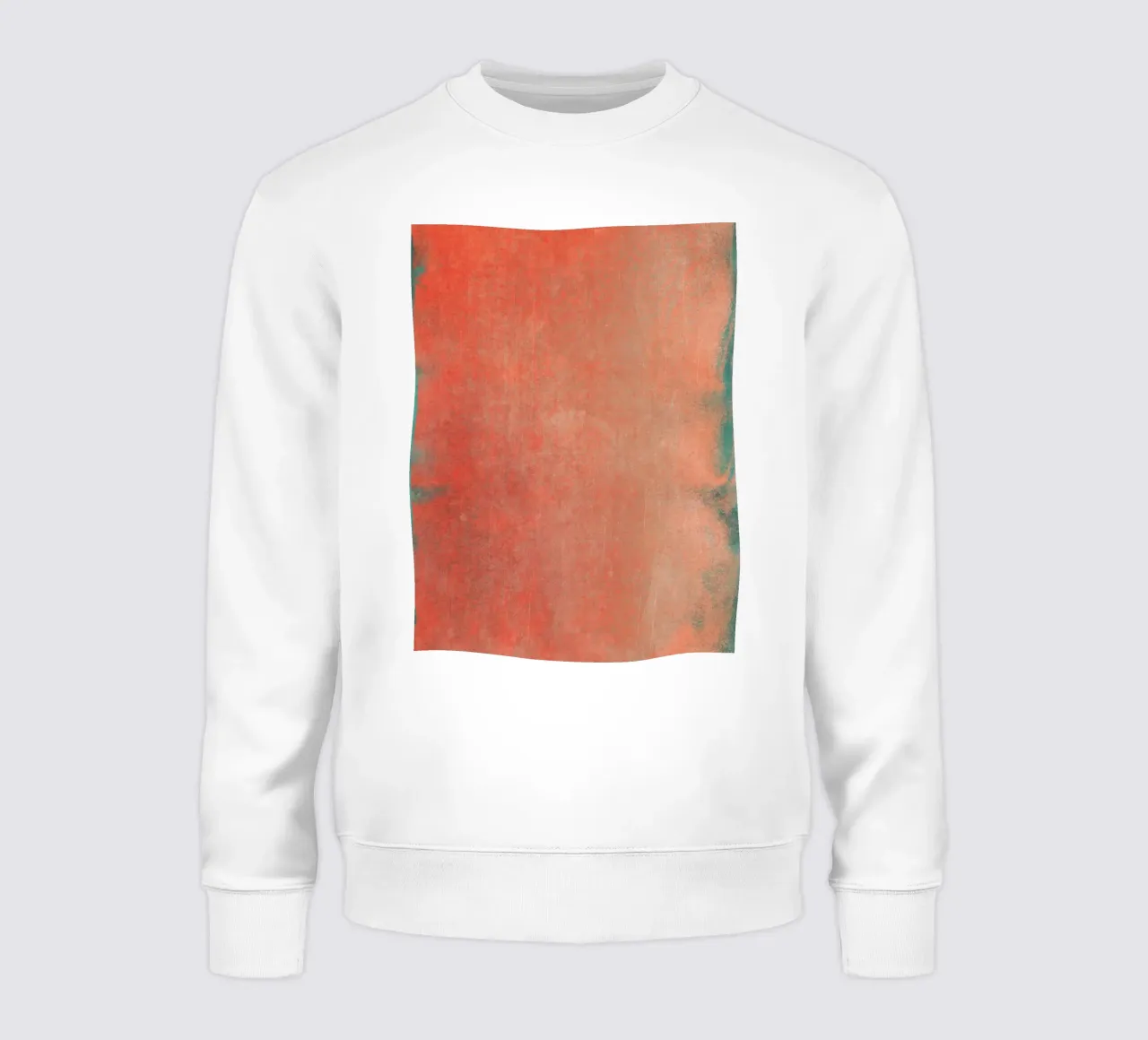Minimal Abstract Orange Colorfield 02 felpa da amini54