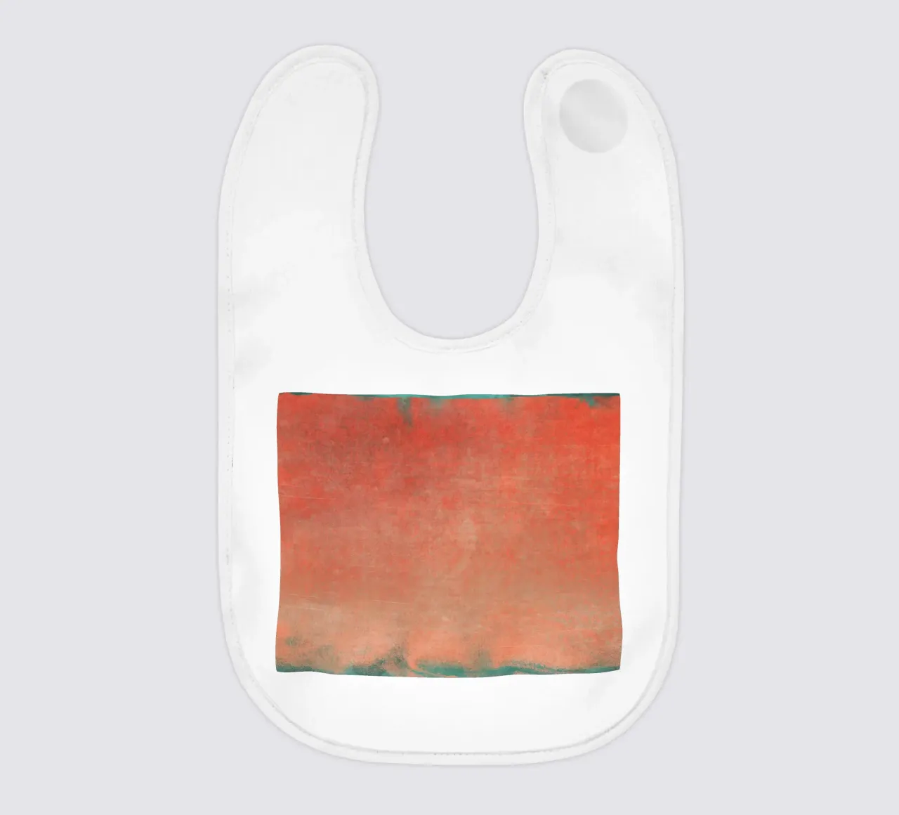 Minimal Abstract Orange Colorfield 02 bavaglino da amini54