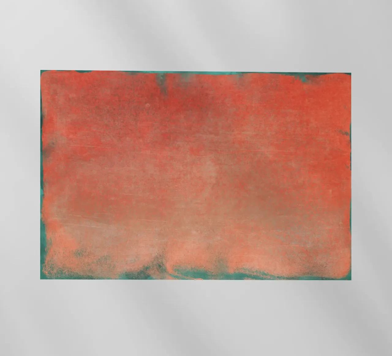 Minimal Abstract Orange Colorfield 02 pellicola backlit da amini54