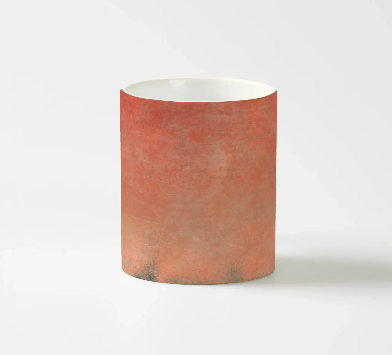 Minimal Abstract Orange Colorfield 02 tazza in ceramica da amini54