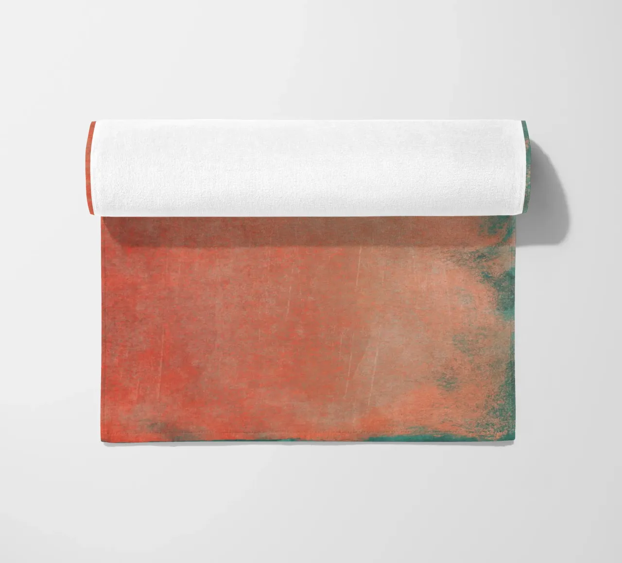 Minimal Abstract Orange Colorfield 02 telo mare da amini54