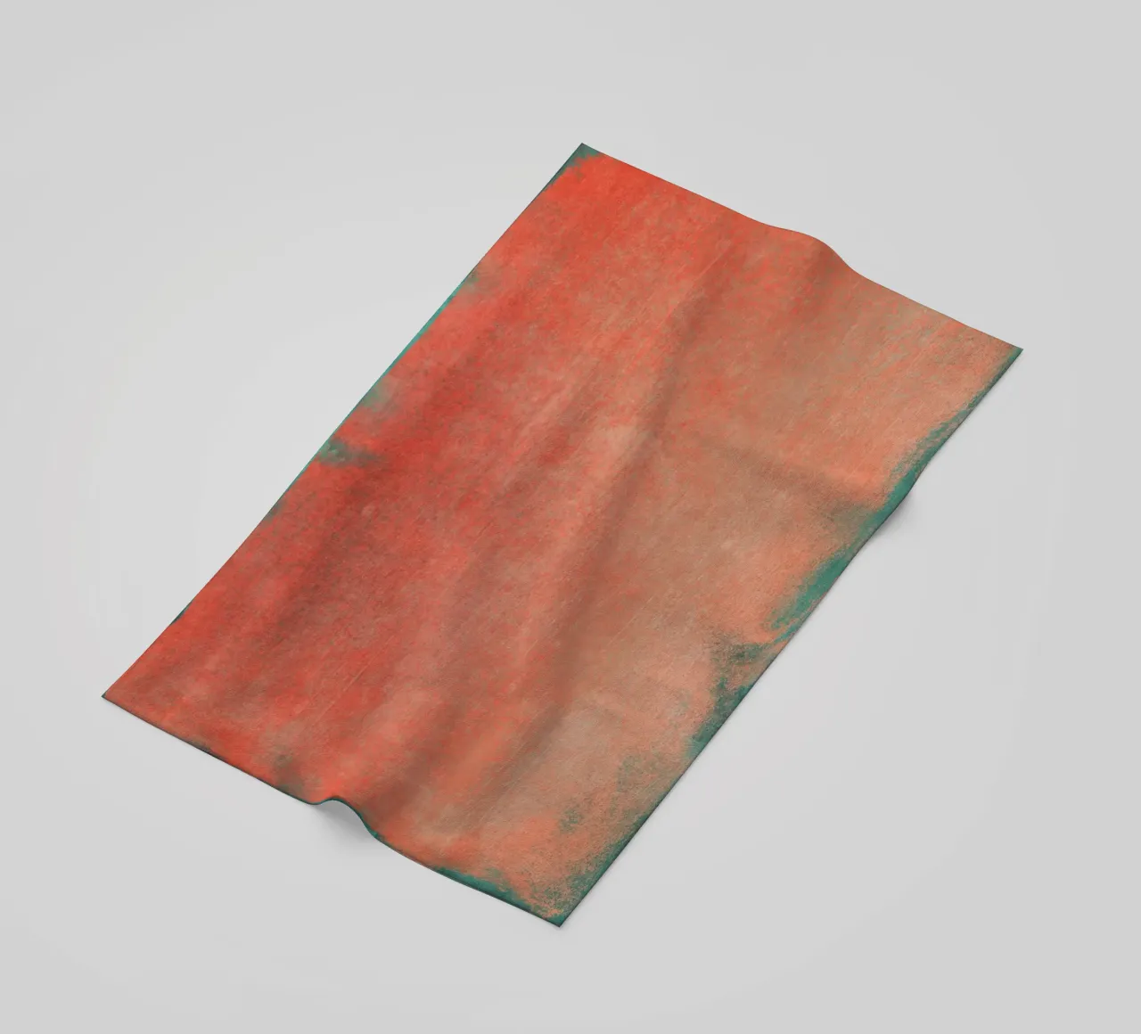 Minimal Abstract Orange Colorfield 02 telo mare da amini54